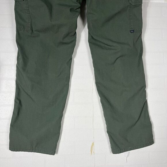 5.11 Tactical Mens Green Cargo Workwear Pants Size 40x34 - Picture 12 of 14